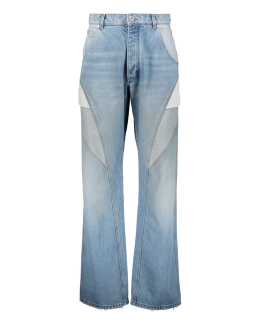 Balmain Blue 5-pocket Jeans for men