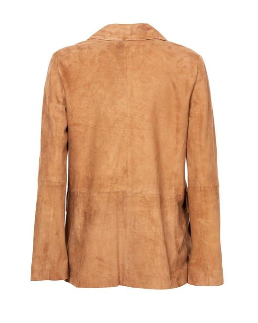Max Mara Brown Double-Breasted Jacket