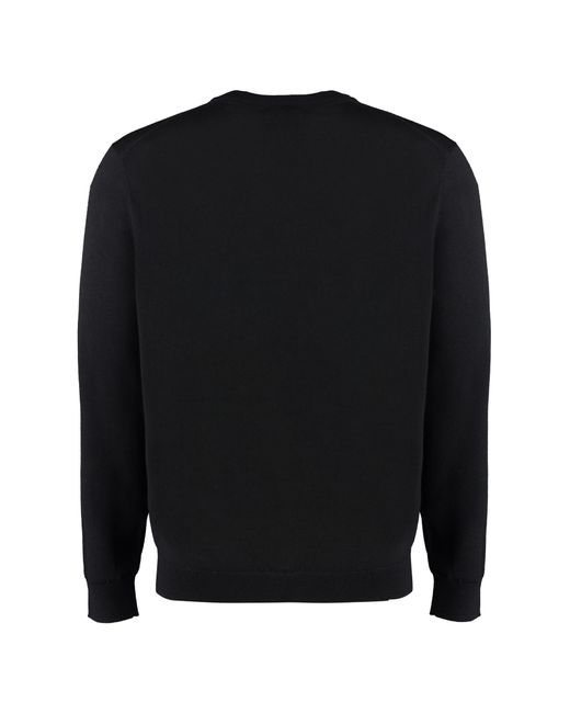 Ralph Lauren Black Wool Pullover for men