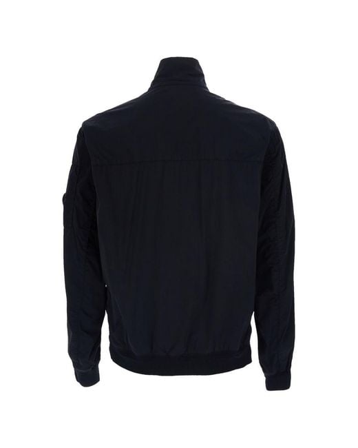 C P Company Black Jacket Polyamide for men
