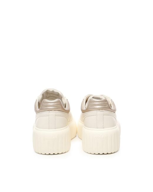 Hogan Natural H-Stripes Sneakers