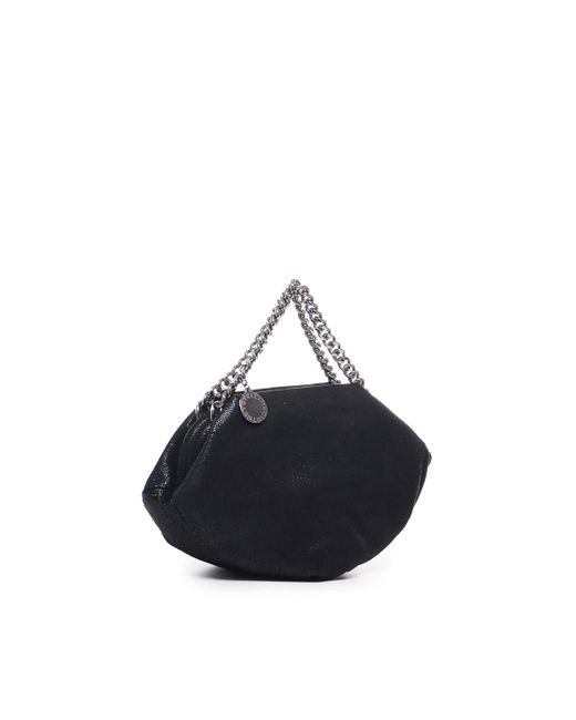 Stella McCartney Blue Falabella Shoulder Bag With Double Chain