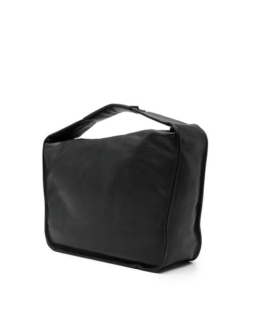 Patrizia Pepe Black Shoulder Bag Calf Leather