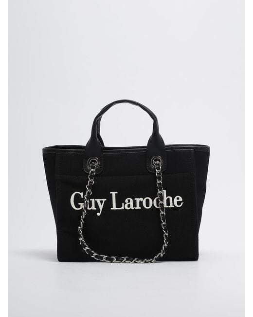 Guy Laroche Black Corinne Small Shopping Bag