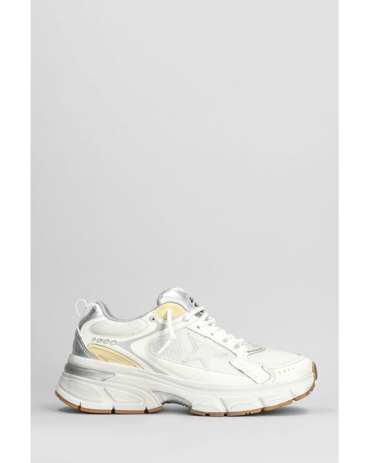 Golden Goose Deluxe Brand White Light Star Sneakers for men