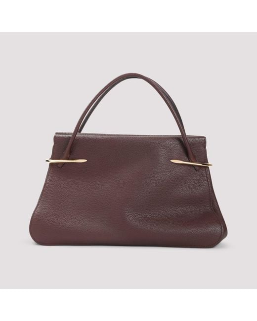 Givenchy Brown Pinch Large Calf Leather Shoulder Bag