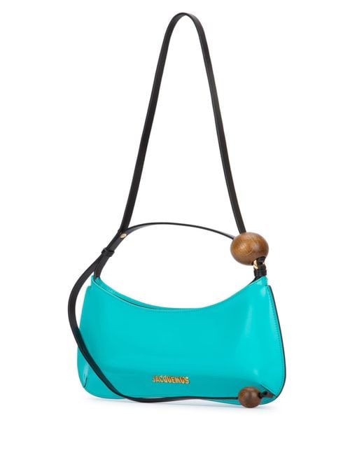 Jacquemus Blue Le Bisou Perle Shoulder Bag