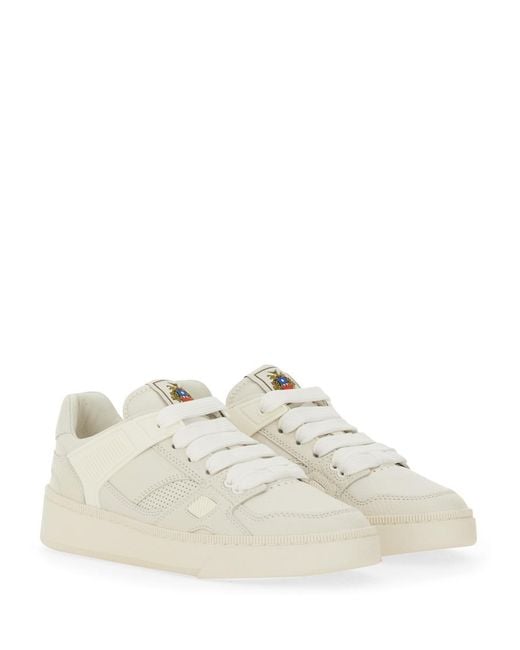 Bally White Ronnie Sneaker Calf Leather Trainers