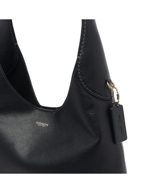 COACH Black Brooklyn 28 Shoulder Bag