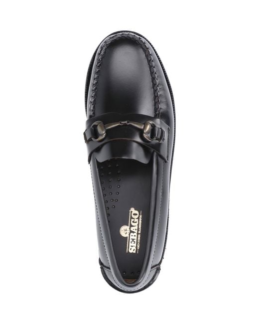 Sebago Black Flat Shoes Upper: Leather