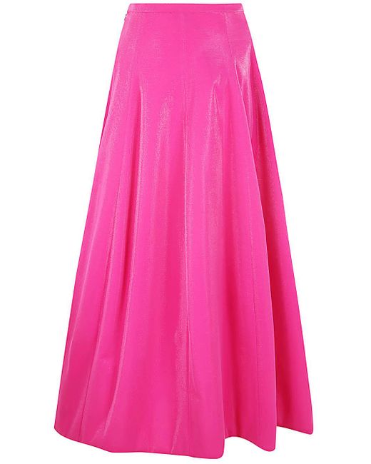 Emporio Armani Pink Long Balloon Skirt