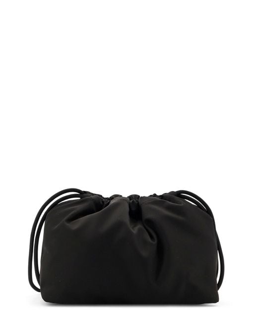 クラッチバッグ Burberry Black Canvas Horseshoe Reversible Clutch Medium Rocking Horse Bag in Black - Women | Burberry® Official