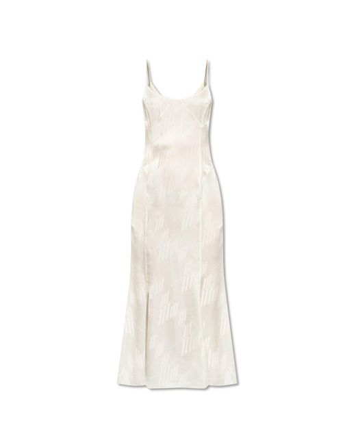 The Attico White Slip Dress