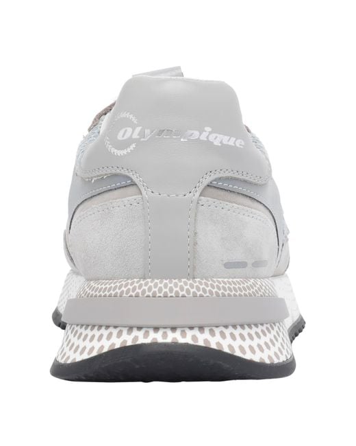 Philippe Model Gray Olympique Sneakers for men