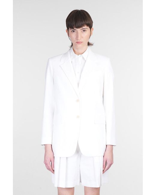 Theory White Blazer