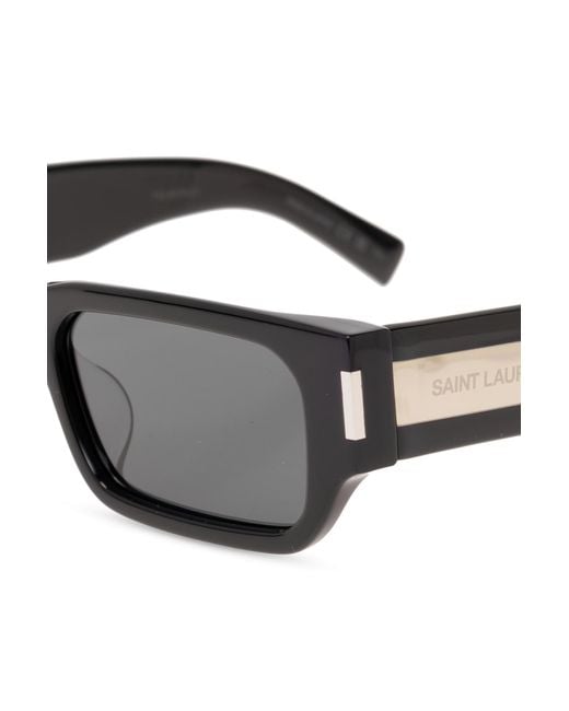 Saint Laurent Black 'sl 660/f' Sunglasses,