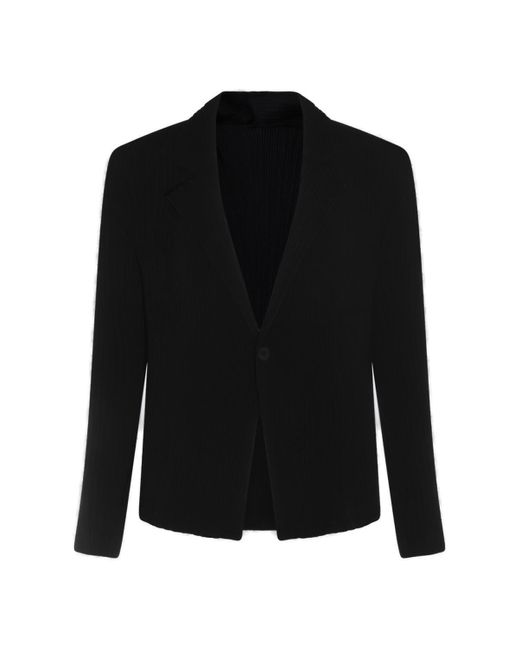 Issey Miyake Black Casual Jacket