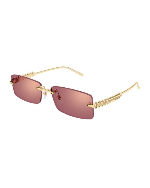 Cartier Pink Ct0604S Clash De Sunglasses