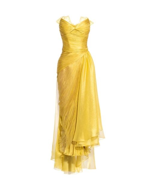 Maria Lucia Hohan Yellow Maxi Dress