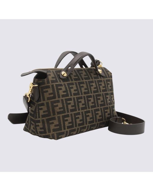 Fendi Green Leather By The Way Top Handle Bag
