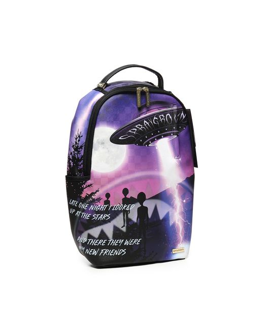 Sprayground Blue Late One Night Backpack