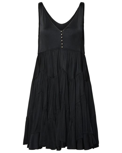 Lanvin Black Viscose Dress