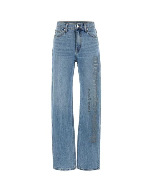 Alexander Wang Blue Denim Jeans