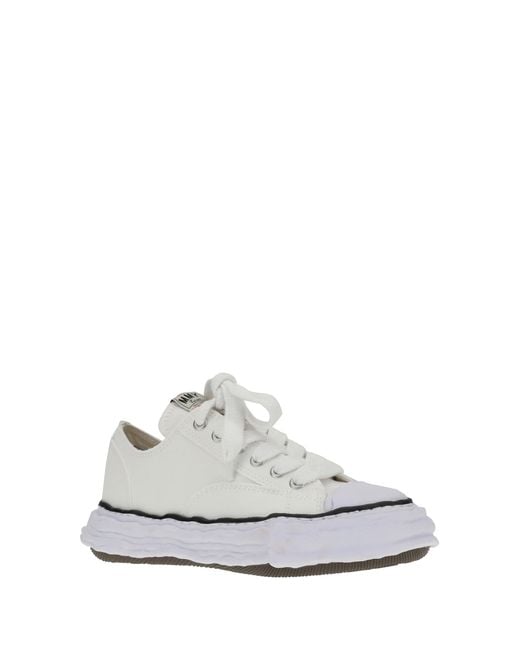 Maison Mihara Yasuhiro White Peterson 23 Sneakers Upper: Cotton; Sole: Rubber