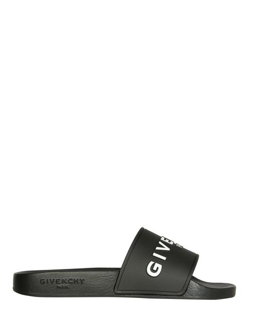 Givenchy Slide Sandals in Black Lyst