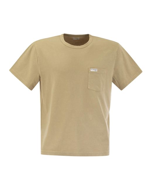 Fay Natural T-Shirt Archive for men
