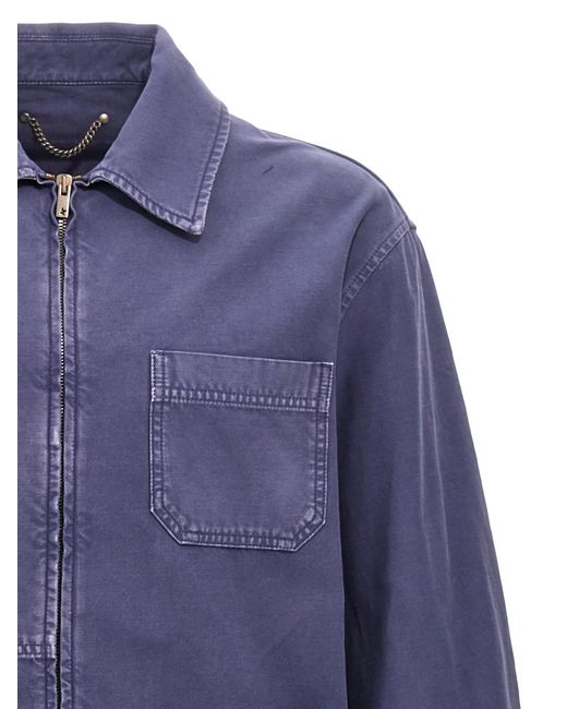 Golden Goose Deluxe Brand Blue 'Mackenzie' Jacket for men