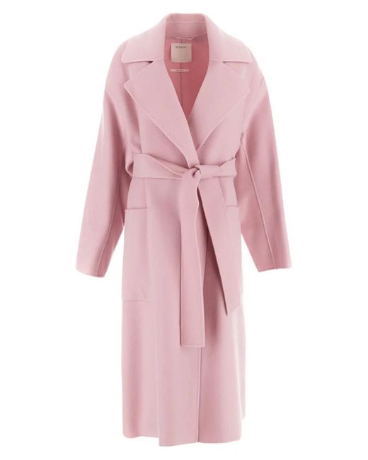 Sportmax Pink Polka Coat