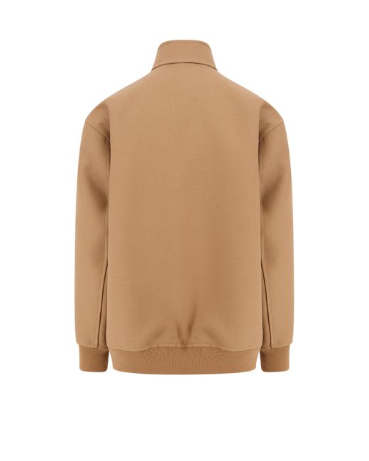 Gucci Natural Wool Jacket With Gg Lining for men