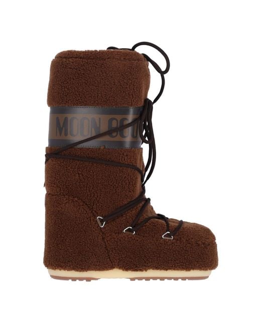 Moon Boot Brown Upper: Acrilyc
