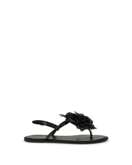 Le Silla White Rose Sandals Calf Leather Bos Taurus