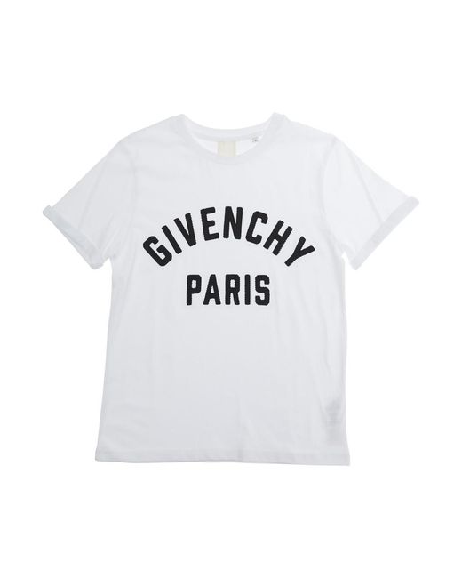 Givenchy White T-Shirt Short Sleeves Cotton T-Shirts for men