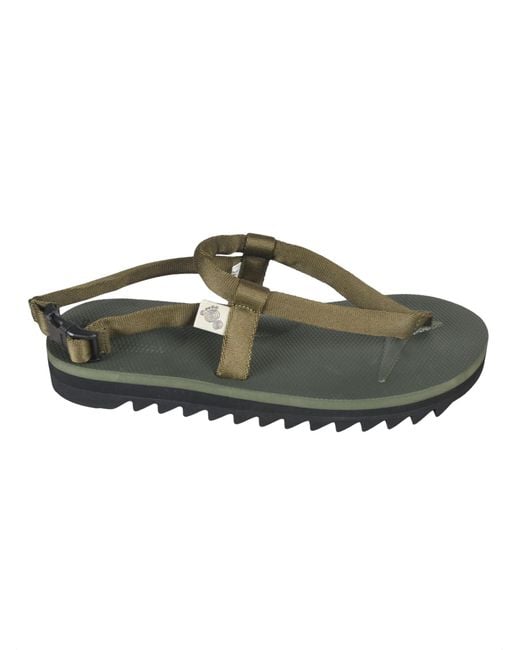 Suicoke Green Kat-3 Sandals for men