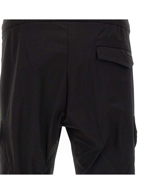 Herno Black "laminar" Trousers for men