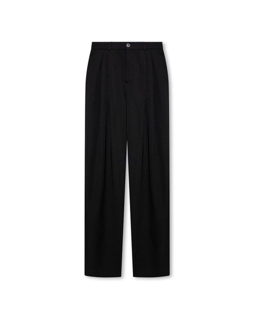 Saint Laurent Black Loose-Fitting Trousers for men