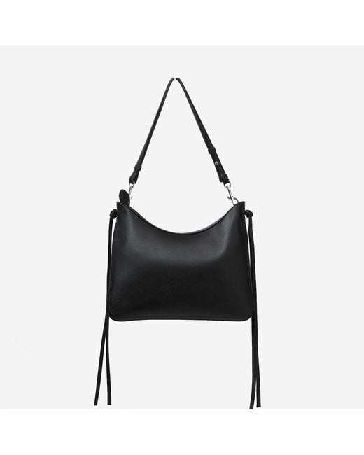 Phoebe Philo Black Gig Bag Leather Shoulder
