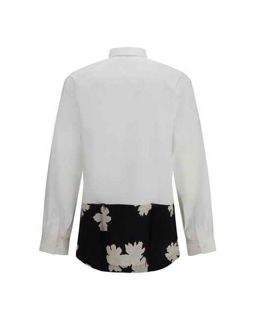 Dries Van Noten White Shirt Capero Cotton for men