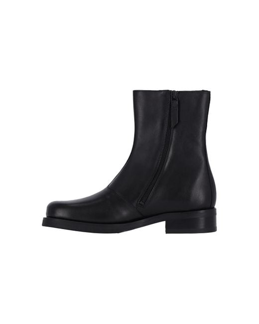 Our Legacy Black Camion" Ankle Boots for men