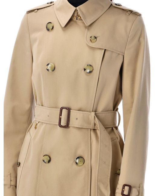 Burberry Natural Long Chelsea Heritage Trench Coat