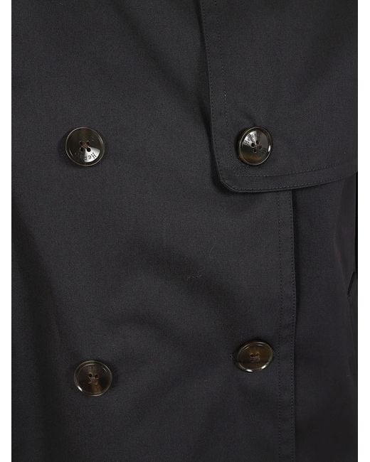 Herno Black Trench
