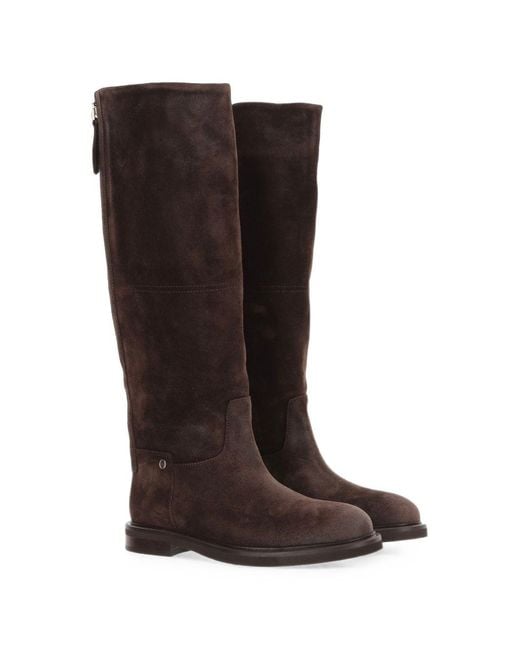 Poeve Brown Eve Knee-High Boots