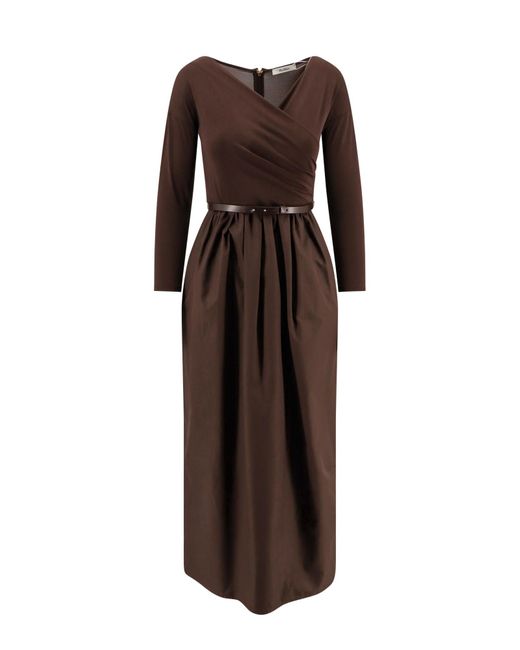 Max Mara Brown Kaiser Dress