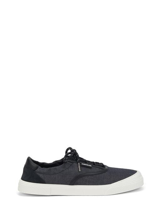 Moncler Black Sneakers Vera Leisure Denim Cotton Trainers