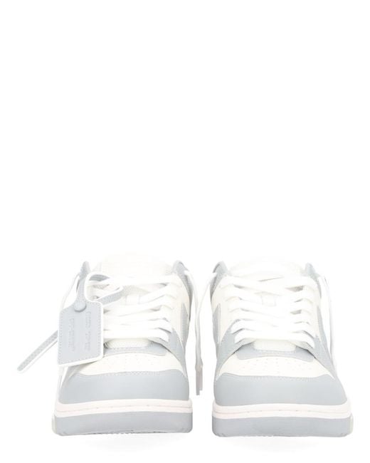 Off-White c/o Virgil Abloh White Out Of Office Sneaker Bovine Leather Trainers for men