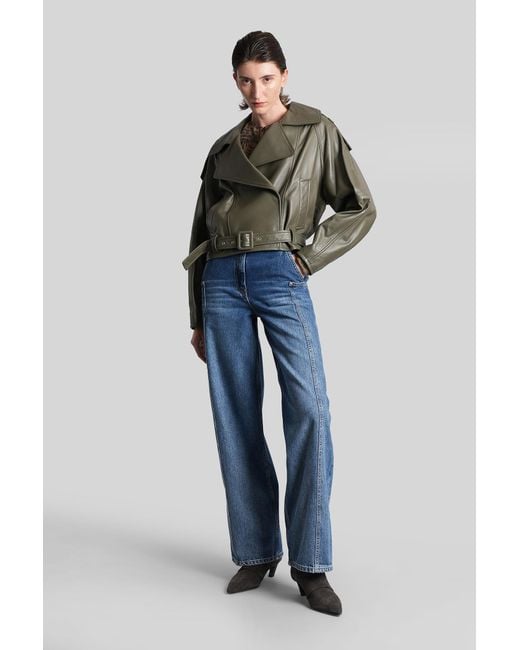 IRO Multicolor Yuria Biker Jacket