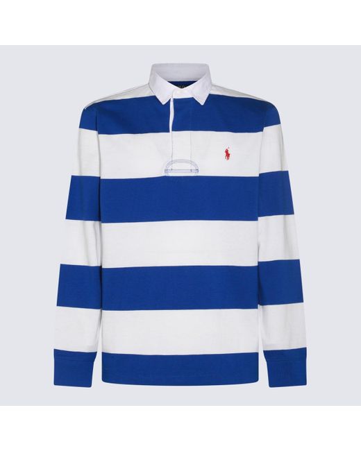 Polo Ralph Lauren Blue T-Shirt E Polo Cruise Royal/Cls Oxford for men